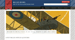 Desktop Screenshot of bigglesbooks.com