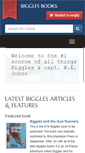 Mobile Screenshot of bigglesbooks.com